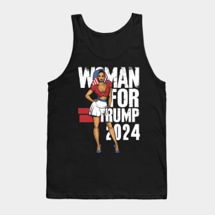 Latin Woman For Trump 2024 Election Tank Top